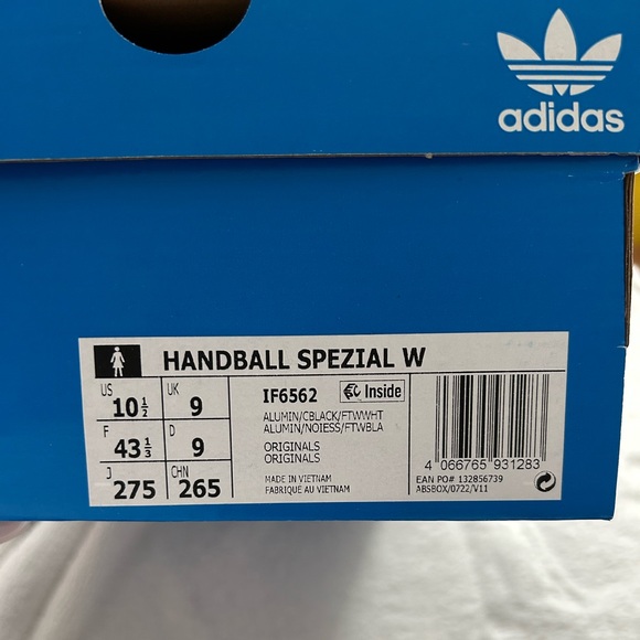 Adidas Handball Spezial "Aluminium" core black sneakers - Picture 7 of 9